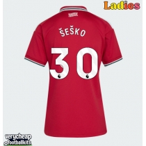 Manchester United Benjamin Sesko #30 Replica Home Shirt Ladies 2026-27 Short Sleeve